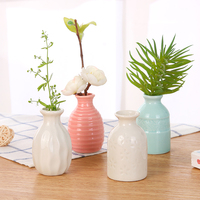 简约陶瓷花瓶创意小清新水培容器客厅干花瓷瓶欧式家居装饰品摆件