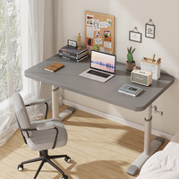 学习桌子工作台可升降电脑桌家用学生简易书桌写字办公桌简约现代