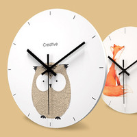 北欧挂钟钟表客厅家用时钟个性创意潮流时尚现代简约艺术卧室儿童