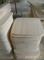 松木4cm吧台面板实木面板定做原木板桌面板隔板台板会议桌加厚