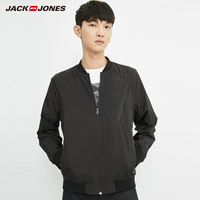 JackJones杰克琼斯春夏季男装棒球领运动休闲夹克外套C|218221517