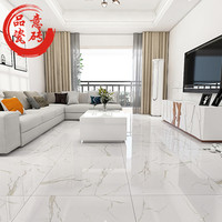 佛山通体大理石瓷砖800x800客厅爵士白地砖 白色金刚石防滑地板砖
