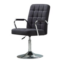 简易加高实用底座电脑椅办公椅简约现代简单坐垫时尚个性轮子网布