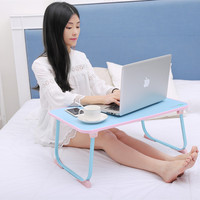 寝室笔记本电脑桌床上用可折叠平板懒人大学生宿舍学习书桌小桌子