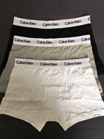 美国超市Calvin Klein CK男士中腰纯棉舒适透气平角内裤3条装现货