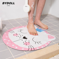 BYDOLL浴室防滑垫 卫浴淋浴浴缸洗澡脚垫 卫生间防水脚踏地垫订制
