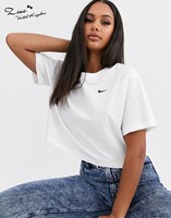 Nike/耐克女士运动休闲舒适全棉短袖T恤英国正品代购新品19秋新品