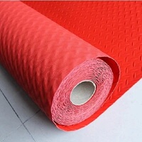 特价促销PVC防滑垫 塑料橡胶皮 耐磨人字纹地垫 地胶卷材地毯批发