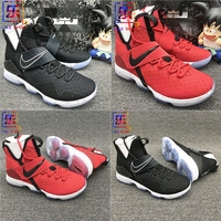 乐乐Nike Lebron 14 LBJ詹姆斯14 黑冰大红 篮球鞋921084-002-600