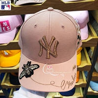 韩国正品代购MLB棒球帽NY洋基队小蜜蜂休闲情侣男女遮阳鸭舌帽子