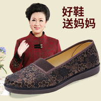 老北京布鞋女秋季2018新款正品防滑软底中老年老人平底妈妈奶奶鞋