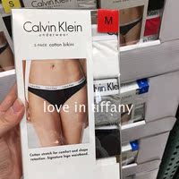美国直邮  Calvin Klein/CK 女士全棉内裤短裤 直邮包关税