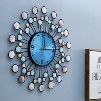 北欧现代简约大钟表挂钟时钟客厅创意时尚个性家用艺术挂表石英钟