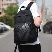 NIKE耐克正品书包男女黑色运动双肩包大容量旅游包休闲背包CK0944