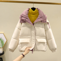 羽绒棉服女短款2022年新款韩版宽松小棉袄面包服加厚棉衣冬季外套