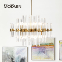 摩灯时代 全铜水晶吊灯 美式客厅餐厅卧室创意大气设计师艺术灯饰