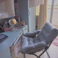 家用懒人椅宿舍椅子大学生寝室电脑椅单人沙发椅阳台折叠靠背躺椅