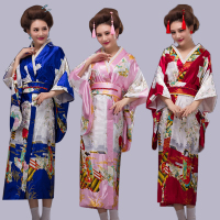 cos动漫长款振袖拍照写真日本传统舞台服装宽松日式和服女正装夏