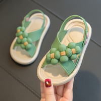 女童凉鞋2022新款女宝宝儿童搭扣女孩中大童夏季软底可爱公主鞋