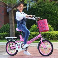 新款折叠儿童自行车16/20寸7-10-15岁男女中小学生青少年减震单车