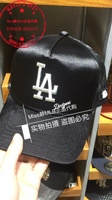Miss静MLB国内正品代购 18新款缎面LA道奇队经典棒球帽 网帽11320