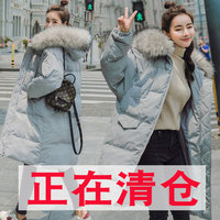 棉衣女装2019新款冬季羽绒棉服加厚外套中长款韩版学生面包服棉袄