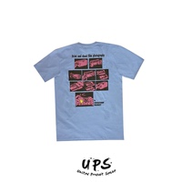 【UPS】Chinatown Market 相机漫画 个性印花笑脸 宽松短袖T恤