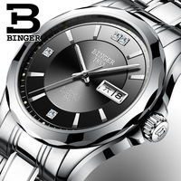 手表跨境直供BINGER Watch宾格时尚男士表 自动机械表代发8051