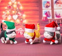 可爱猫咪手办ACTOYS猫铃铛手办可爱猫咪Q版动漫模型玩具圣诞礼物