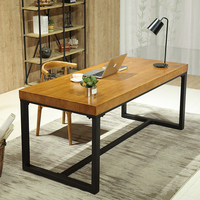 实木电脑桌台式办公桌北欧风简易写字台卧室简约现代书桌家用桌子