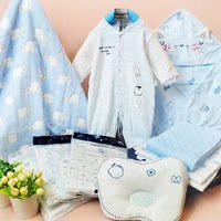 新生儿催生包夏季薄款入院全套初生宝宝纯棉衣服婴儿用品待产包