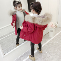 女童棉服2019新款儿童装棉衣韩版冬装女孩加厚洋气棉袄外套派克服