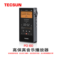 Tecsun/德生PD-60高保真音乐播放器 高保真数码音源 HiFi蓝牙音源
