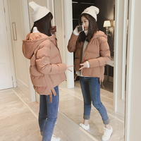 2018新款冬季chic棉服韩版短款加厚棉袄小个子外套女棉衣冬装袄子