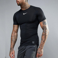 Nike耐克pro紧身衣短袖T恤速干衣健身男训练服透气篮球足球运动衣