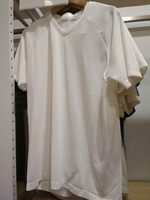 优衣库夏季男士短袖T恤男装半袖上衣男生404148V领纯色DRY-EX夏天