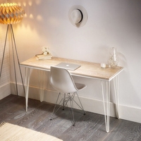 北欧创意实木卧室书桌小户型家用电脑桌现代简约简易工作台办公桌